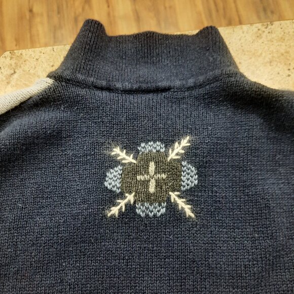 Vtg 90s winter theme knit vest - North Crest brand - Picture 8 of 11